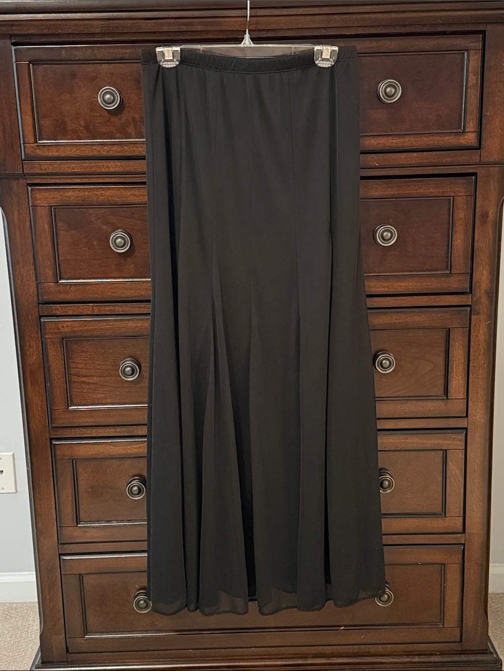 Black Maxi Skirt - Women